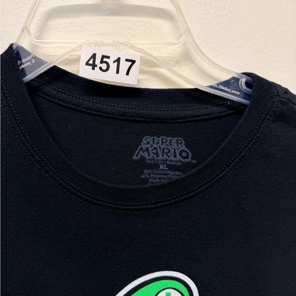 Nintendo Black Tee with Super Mario Graphic - Picture 3 of 3